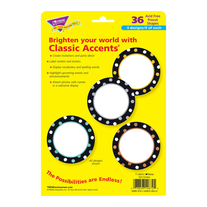 T10672 Accent Metal Dot Circles Package Back