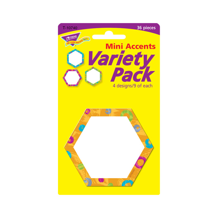 Color Harmony™ Hexa-swirls Mini Accents Variety Pack