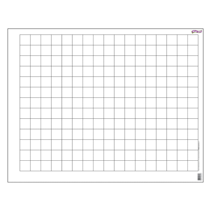 T1092 Wipe Off Chart Graphing Grid