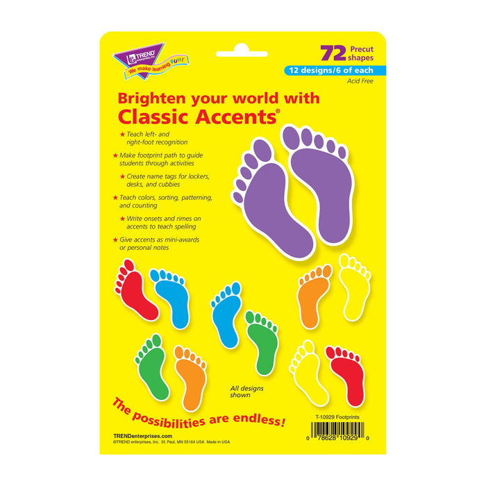 T10929 Accent Primary Color Footprint Package Back