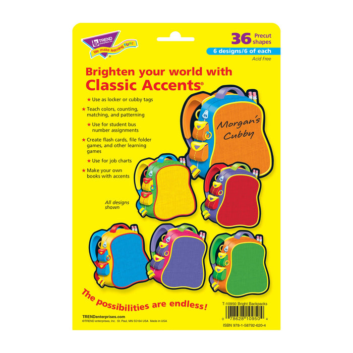 T10950 Accent Backpack Package Back