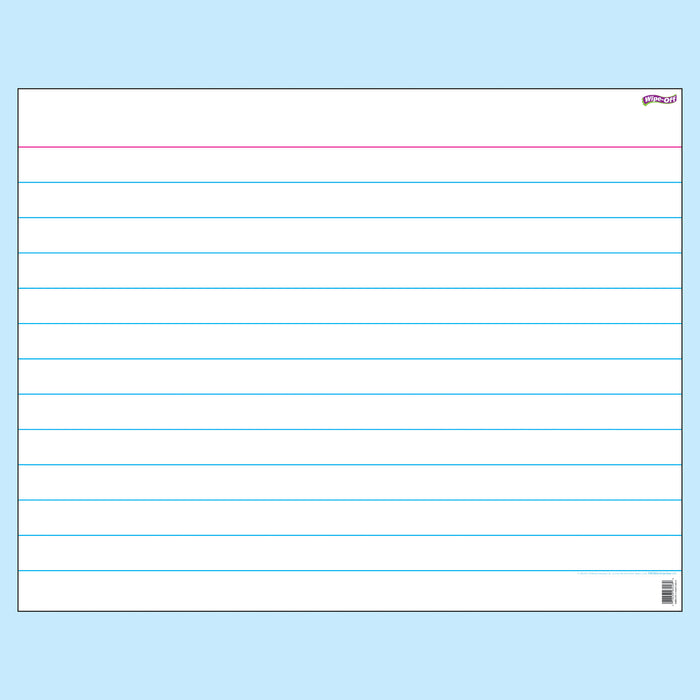 wipe-off-chart-index-card-white-t1096-trend-enterprises-inc for Free Printable Index Card Template Wipe-Off® Chart Index Card (white) T1096 — TREND enterprises, Inc. for Free Printable Index Card Template