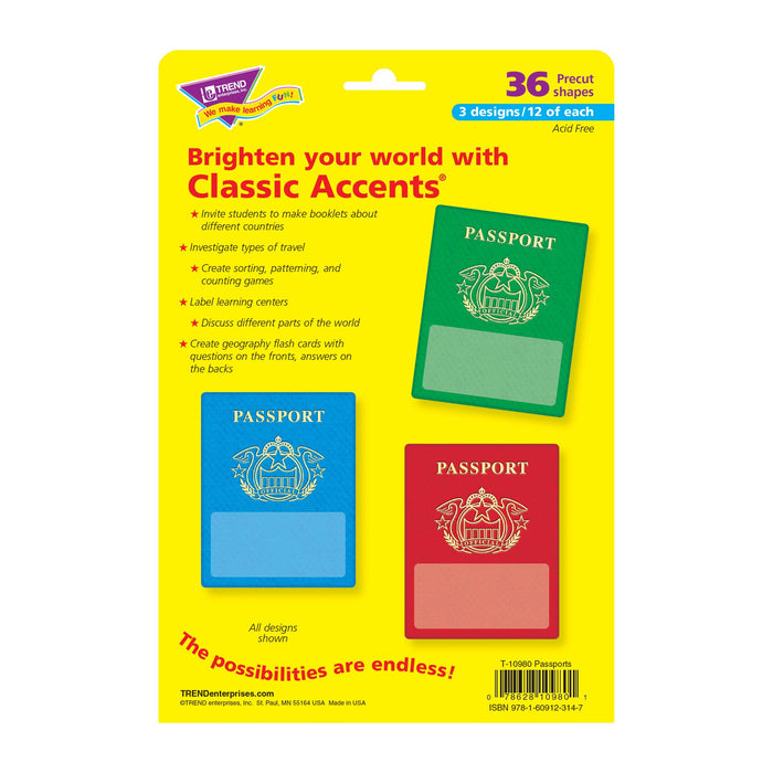 T10980 Accent Passport Package Back