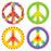T10983 Accent Peace Sign