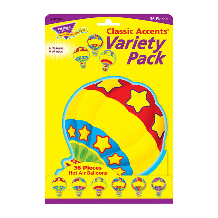 T10987 Accent Hot Air Balloons Package Front