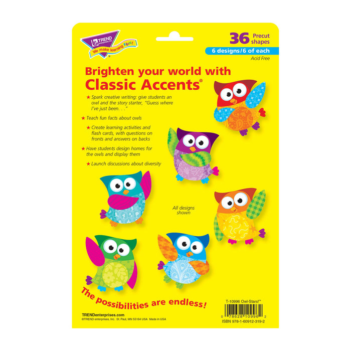 T10996 Accent Owl Stars Package Back