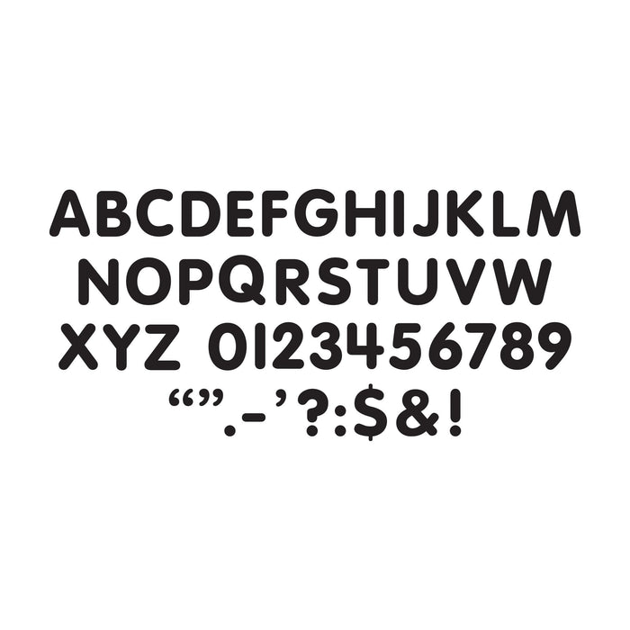 T1785 Letters Inch Black Alphabet