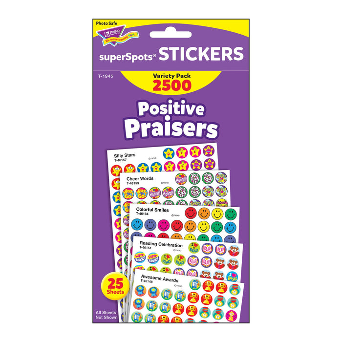 T1945 Sticker Chart Variety Pack Positive Praisers Package