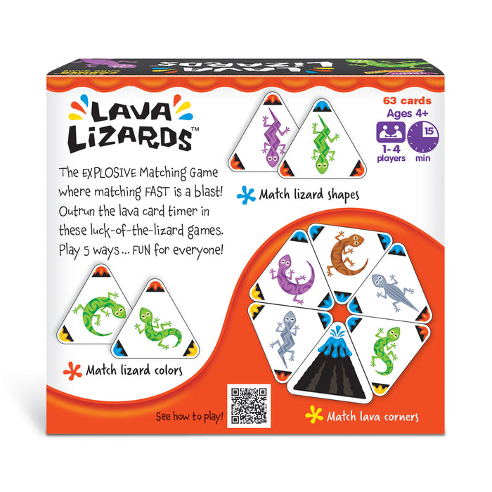 Lava Lizards Three CORNER™ Card Game