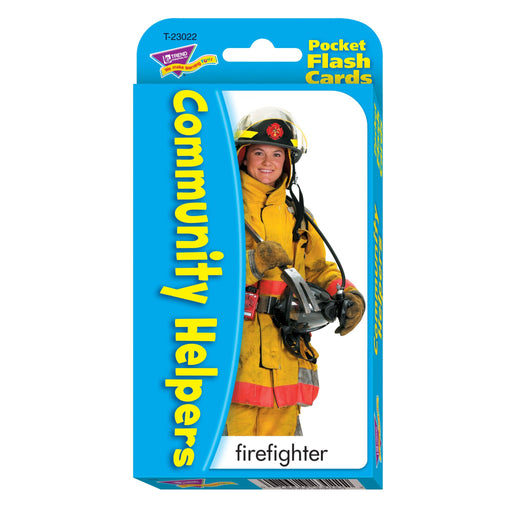 T23022 Flash Cards Community Helpers Package Front