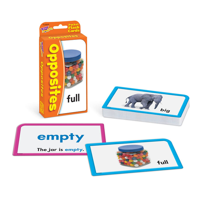 T23025 Flash Cards Opposites