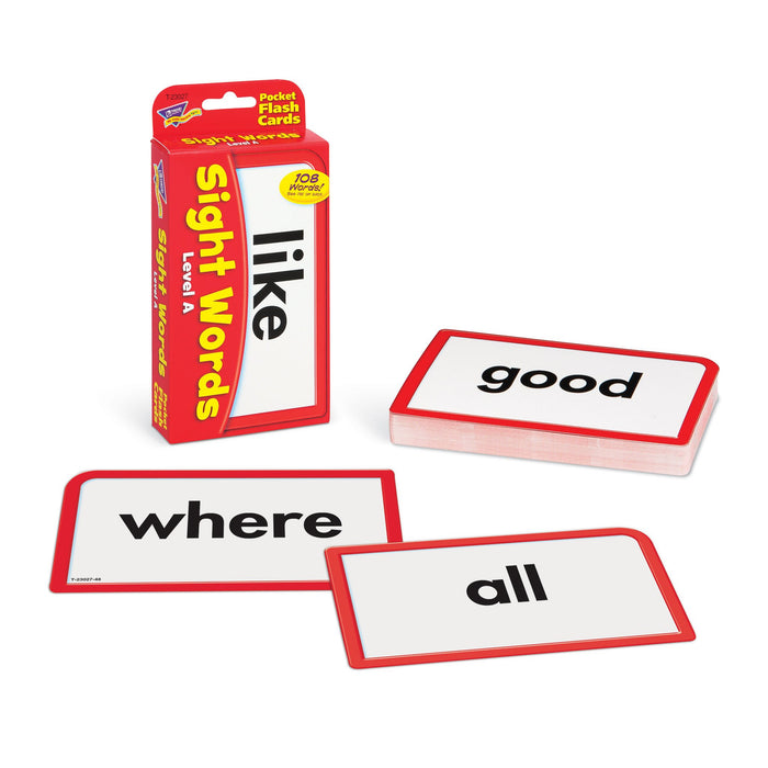 T23027 Flash Cards Sight Words Level A