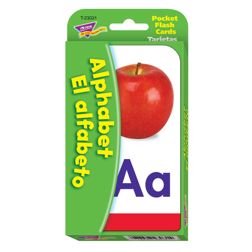 T23031 Flash Cards Alphabet Spanish Package Front