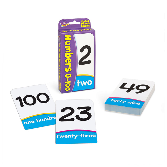 T23040 Flash Cards Numbers 0 to 100
