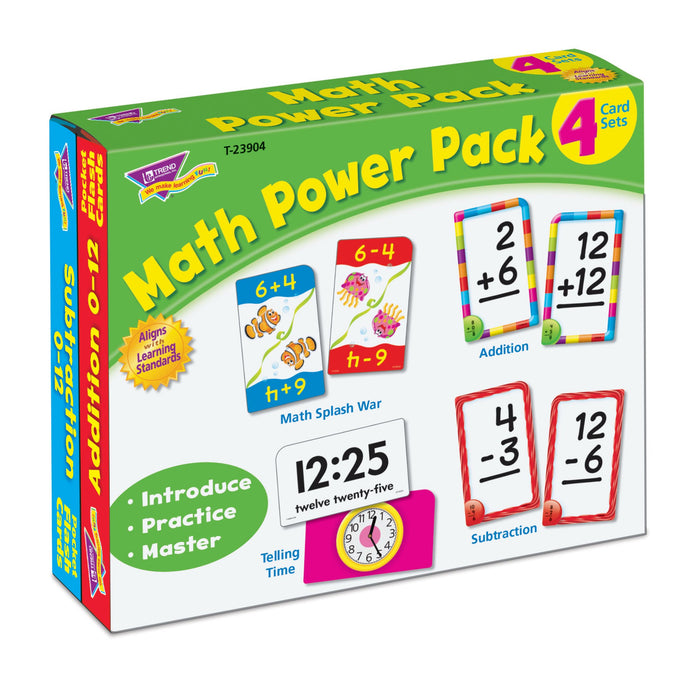T23904 Flash Cards Math Package Left