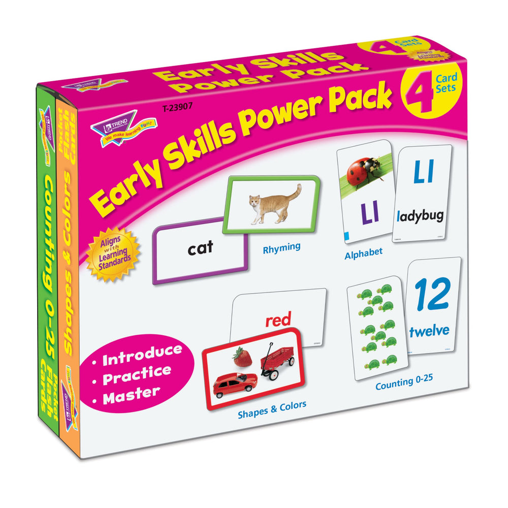 T23907 Flash Cards Early Skills Package Left