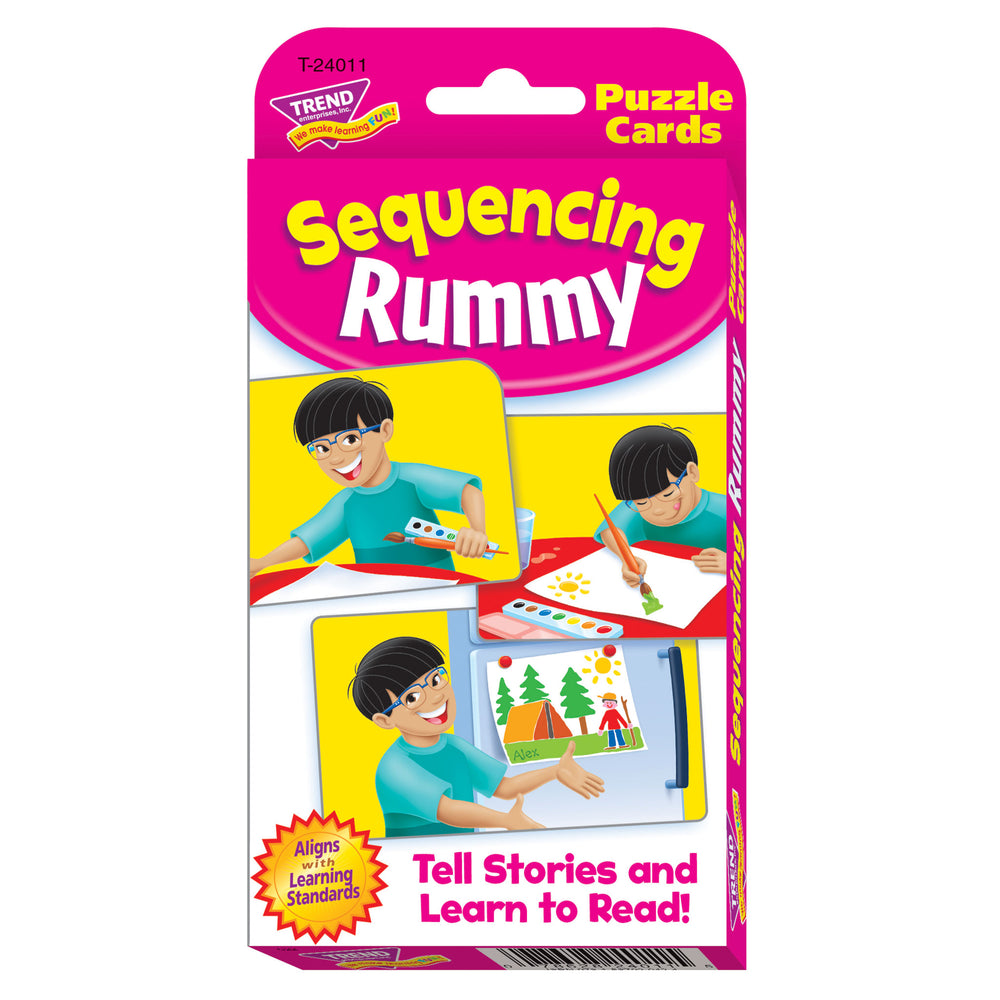 Sequennce Rummy Challenge Cards® Sequencing Rummy T24011 — TREND enterprises, Inc.
