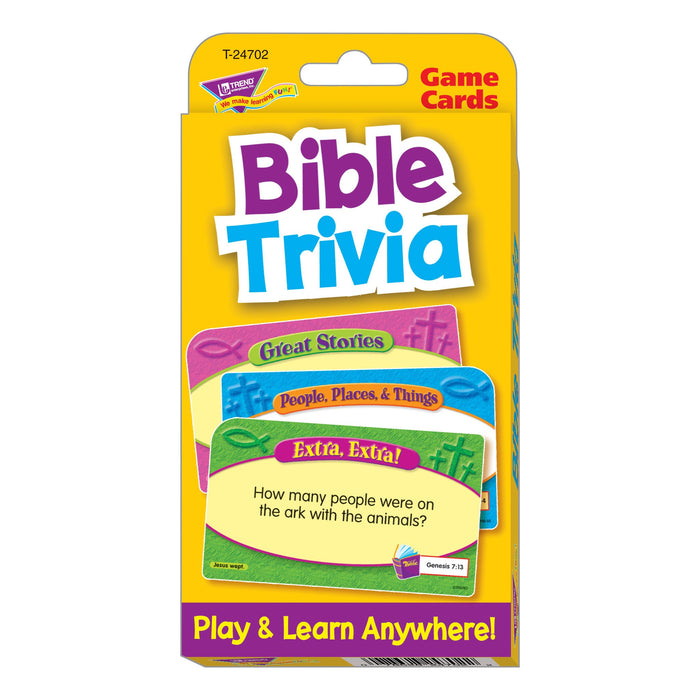 T24702 Game Cards Bible Trivia Package Front