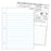 T27308 Wipe Off Chart Notebook Paper