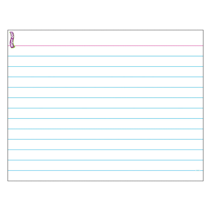 T27309 Wipe Off Chart Index Card