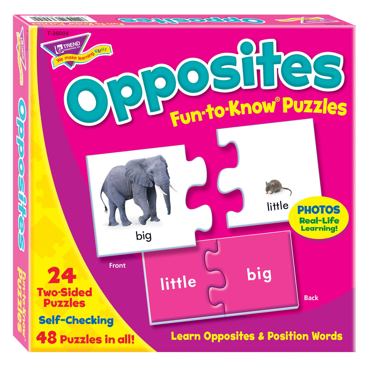 Fun-to-Know® Puzzles Opposites T36004 — TREND enterprises