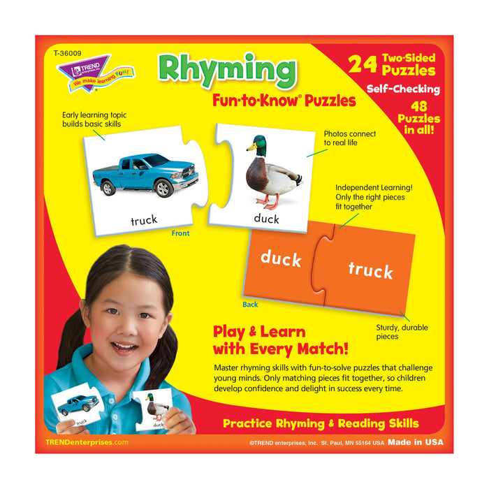 T36009 Puzzle Rhyming Box Back