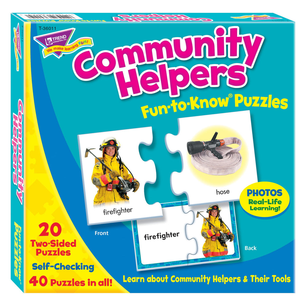 T36011 Puzzle Community Helpers Box Front