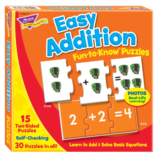 T36013 Puzzle Easy Addition Box Front