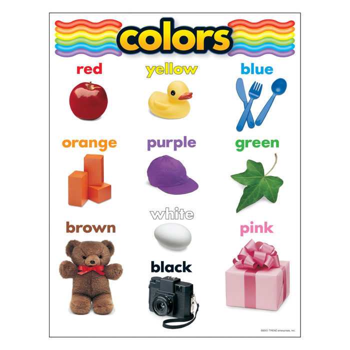 T38025 Learning Chart Colors