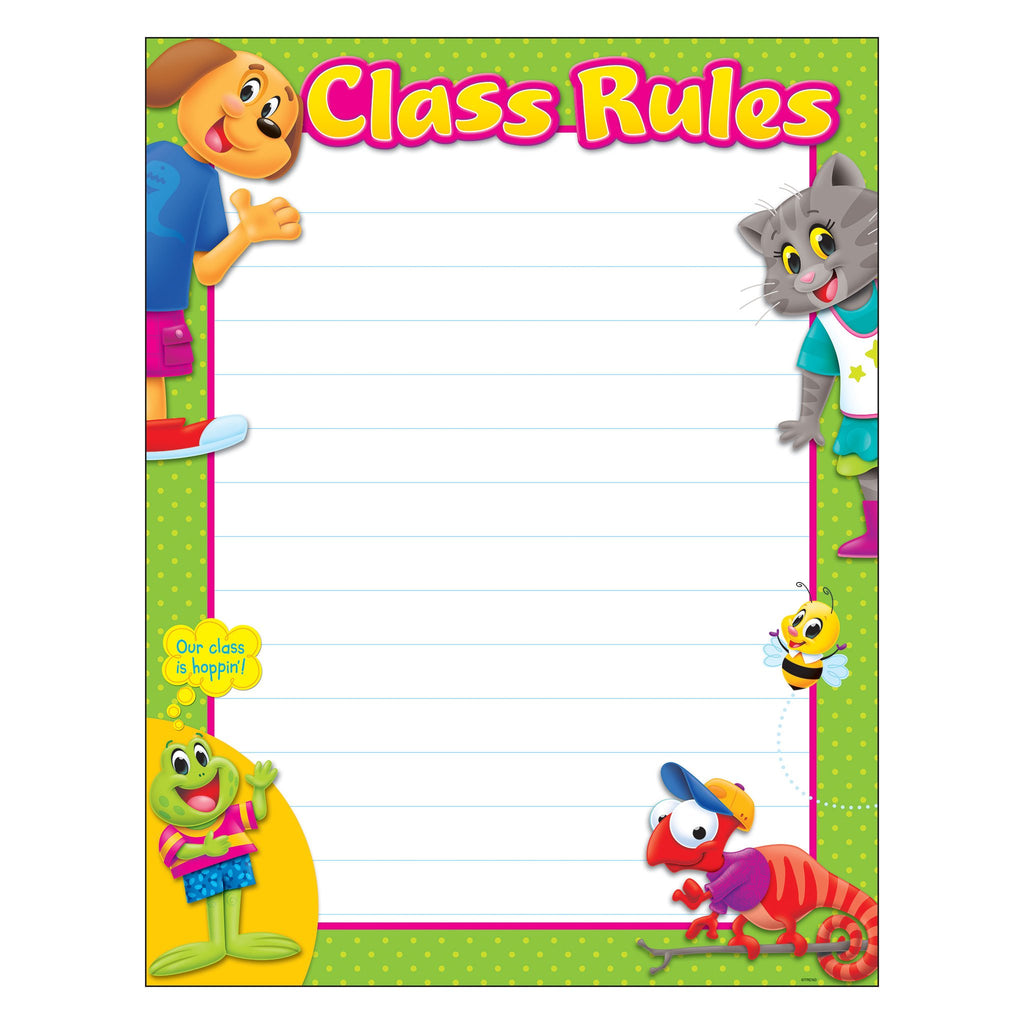 Learning Chart Our Class Rules Monkey Mischief® T38441 — TREND enterprises,  Inc.