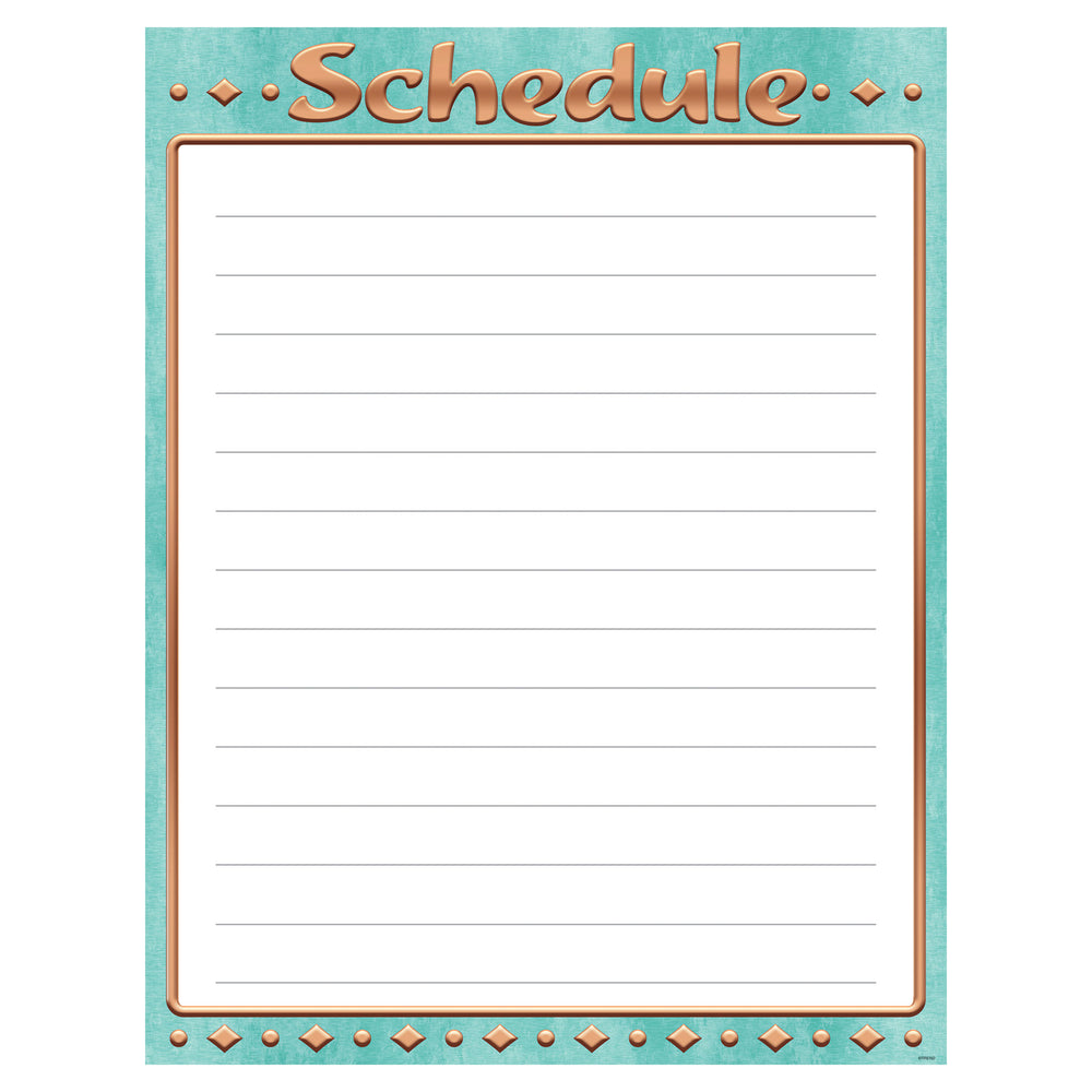 Schedule I ♥ Metal™ Learning Chart