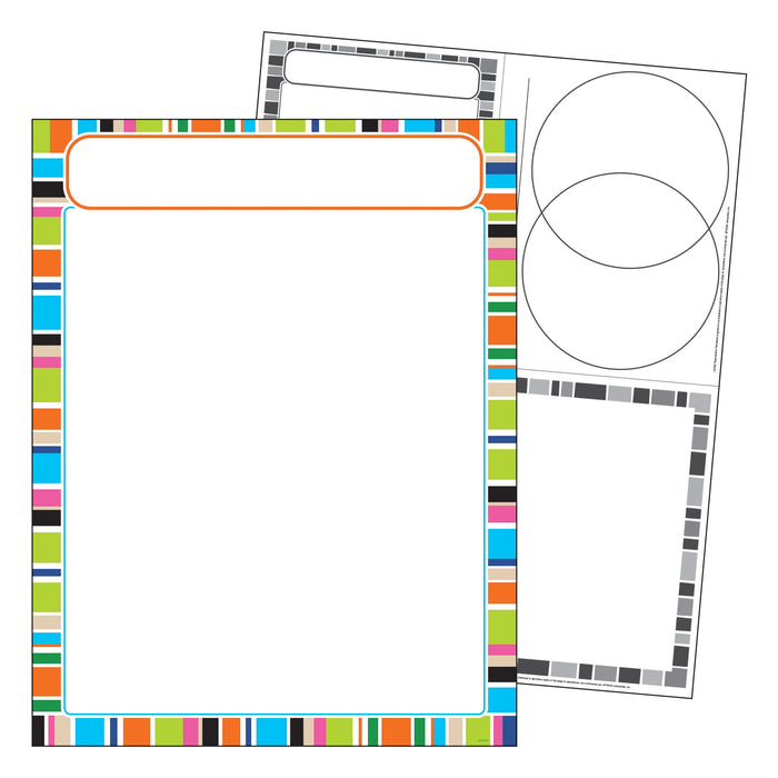 T38632 Learning Chart Stripe Party