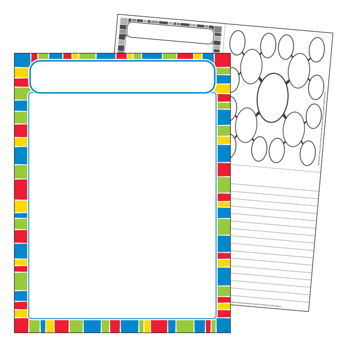 T38633 Learning Chart Stripe Cheerful