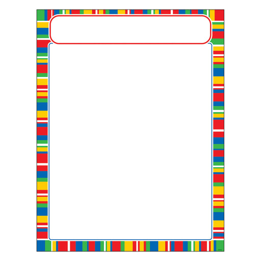 T38634 Learning Chart Stripe Candy