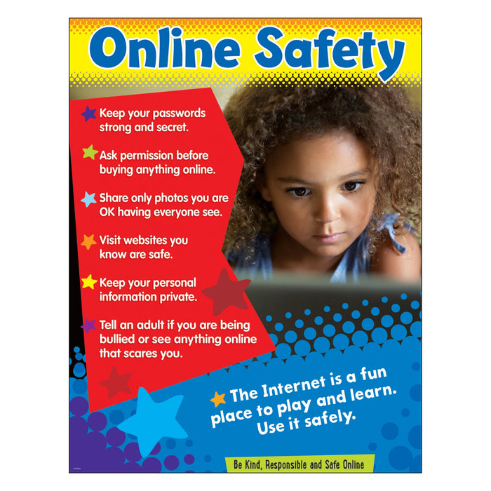 T38645 Learning Chart Online Safety Primary