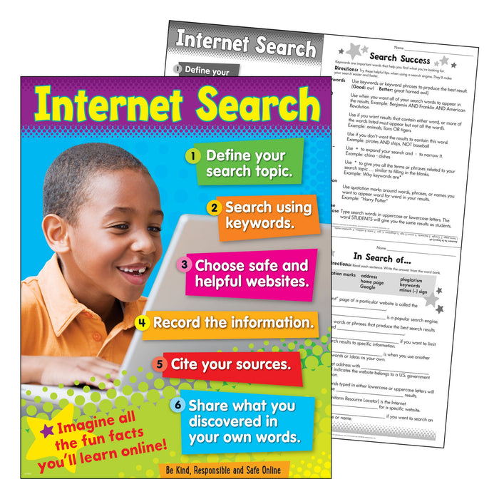 T38647 Learning Chart Internet Search Primary