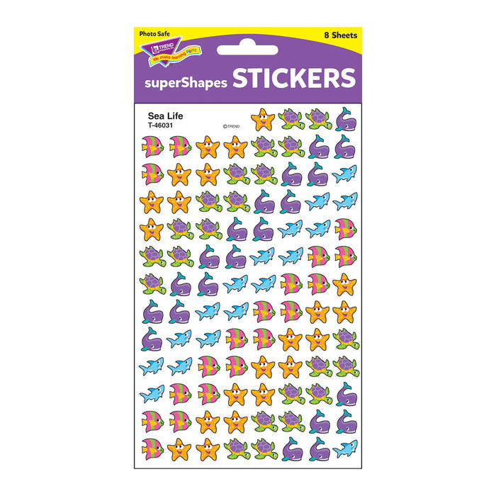 T46031 Stickers Chart Sea Life Package