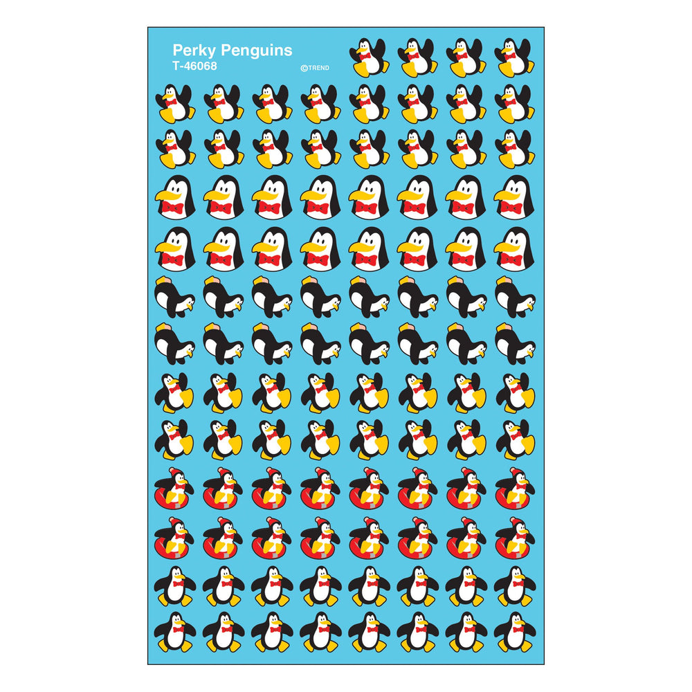 T46068 Stickers Chart Perky Penguins