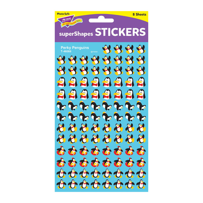T46068 Stickers Chart Perky Penguins Package