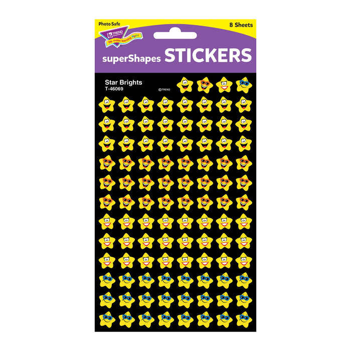 T46069 Stickers Chart Star Bright Smiles Package