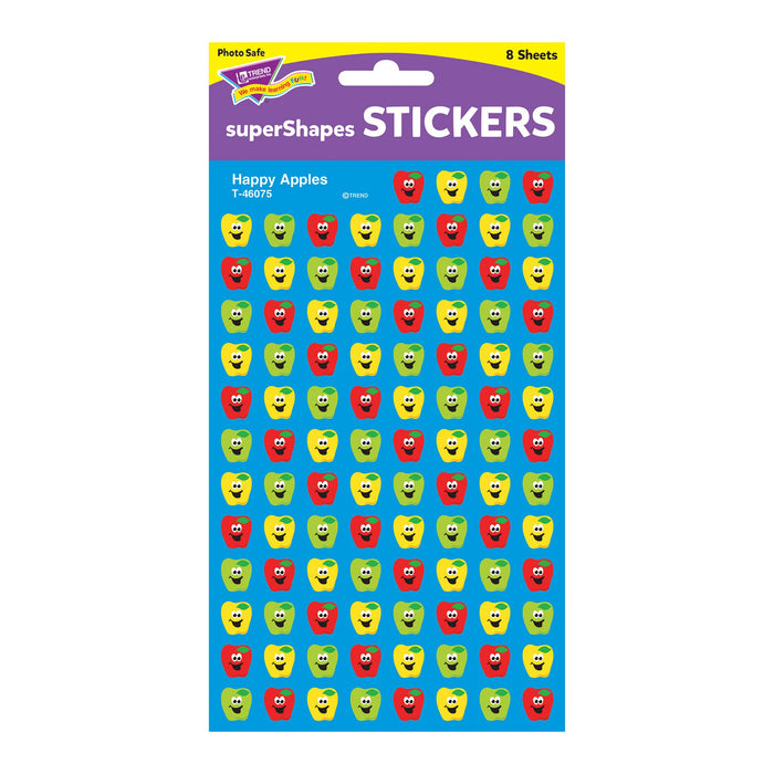 T46075 Stickers Chart Happy Apples Package