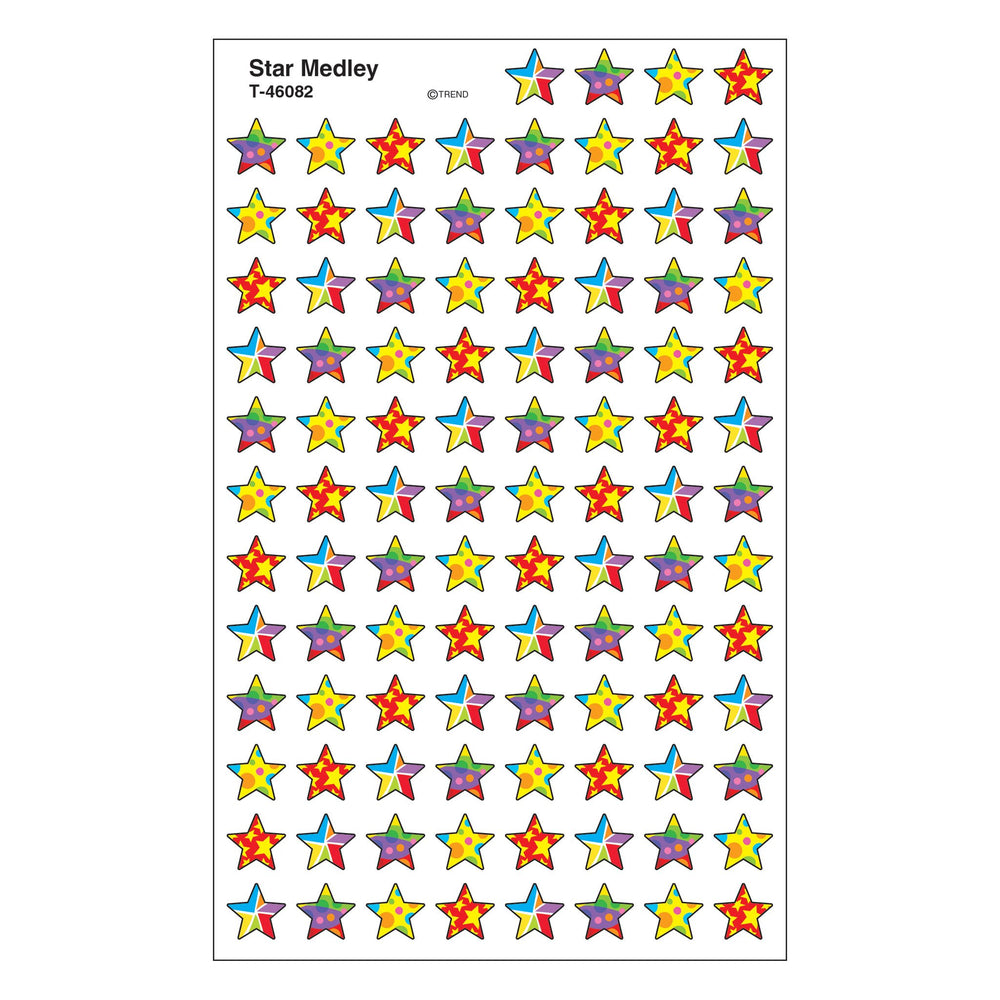 T46082 Stickers Chart Star Medley