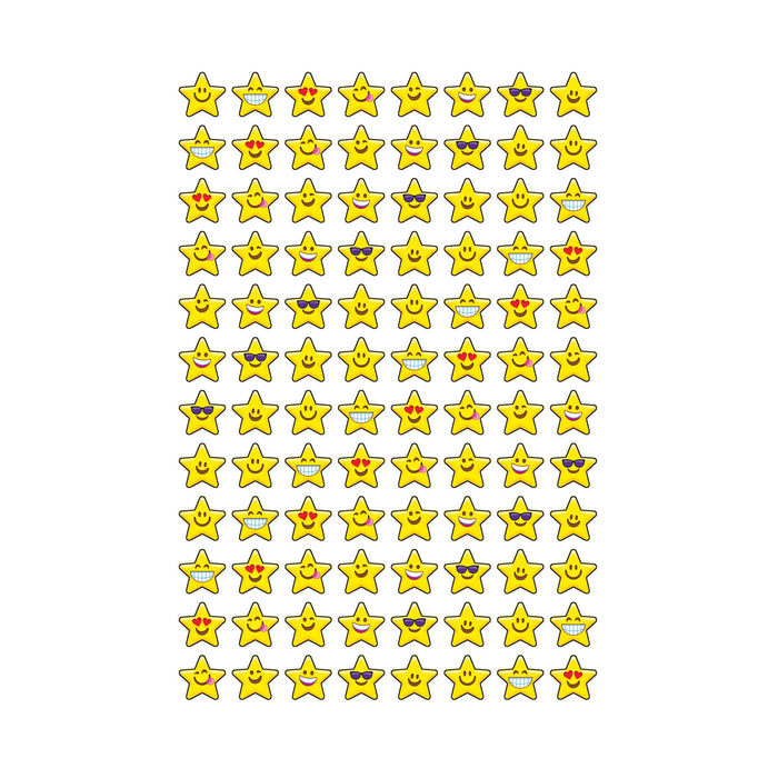 T46092 Stickers Chart Emoji Stars