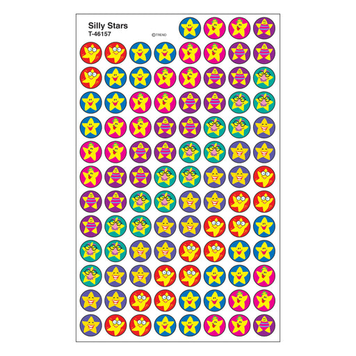 T46157 Stickers Chart Silly Stars