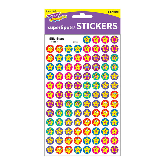T46157 Stickers Chart Silly Stars Package