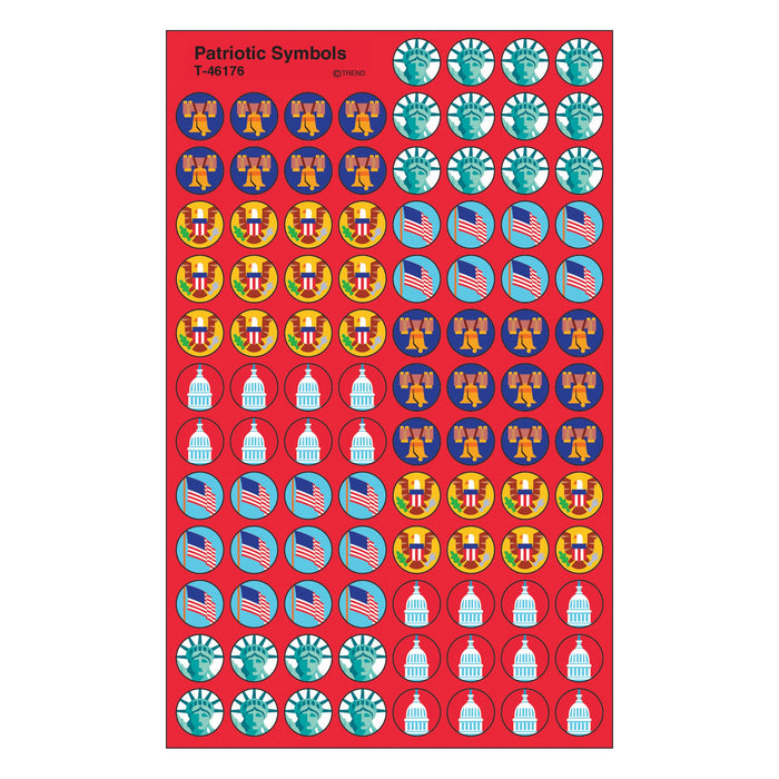T46176 Stickers Chart Patriotic Symbols