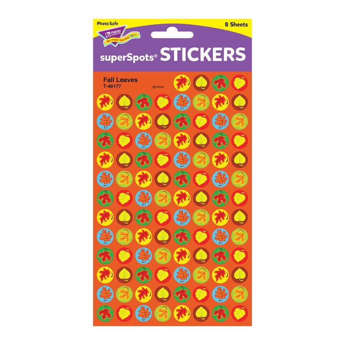 T46177 Stickers Chart Fall Leaves Package