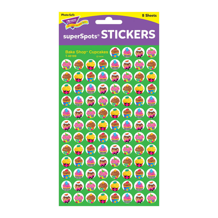 T46189 Stickers Chart Cupcakes Package