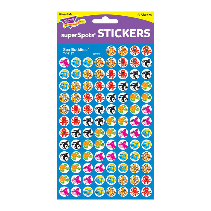 T46197 Stickers Chart Sea Life Package