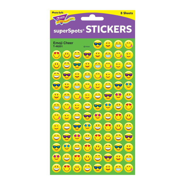 T46201 Stickers Chart Emoji Smiles Package